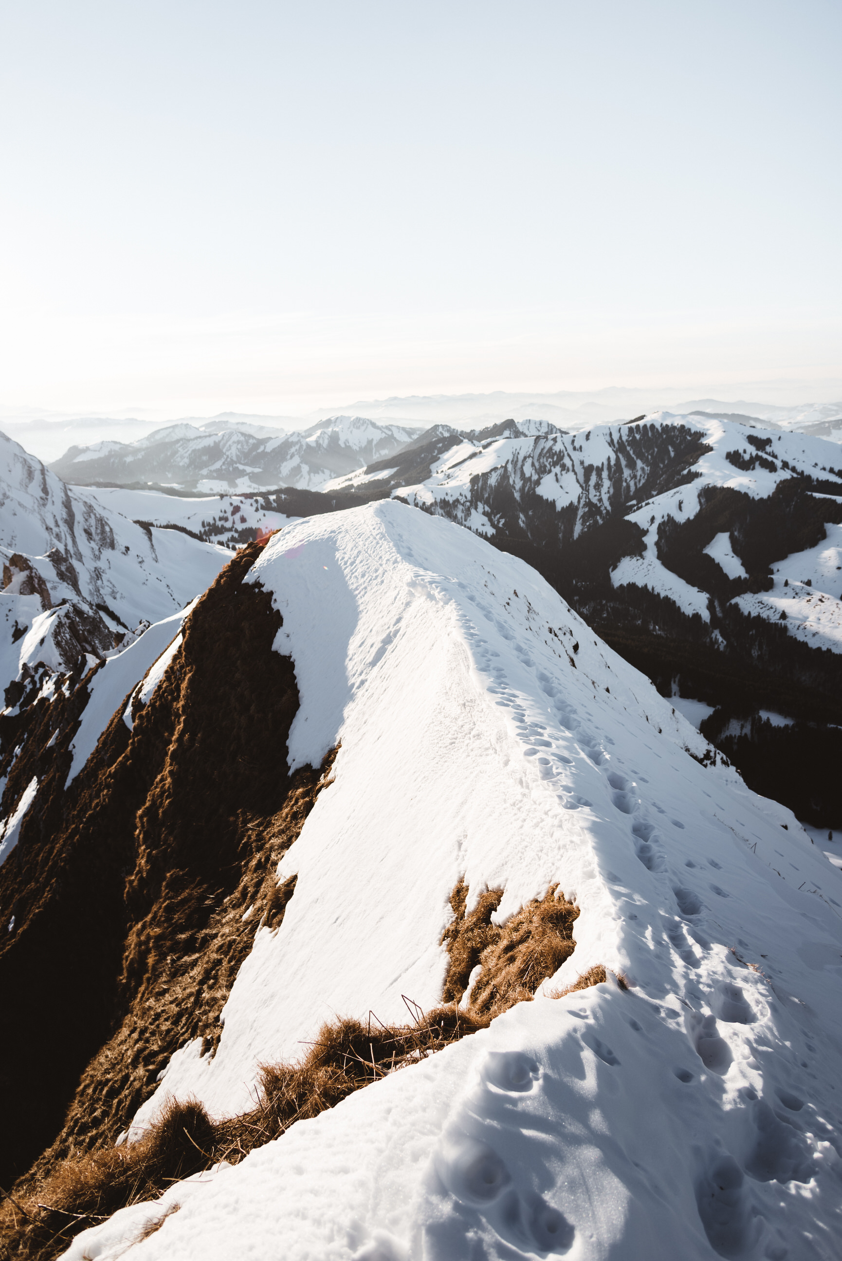 photo of winter hike